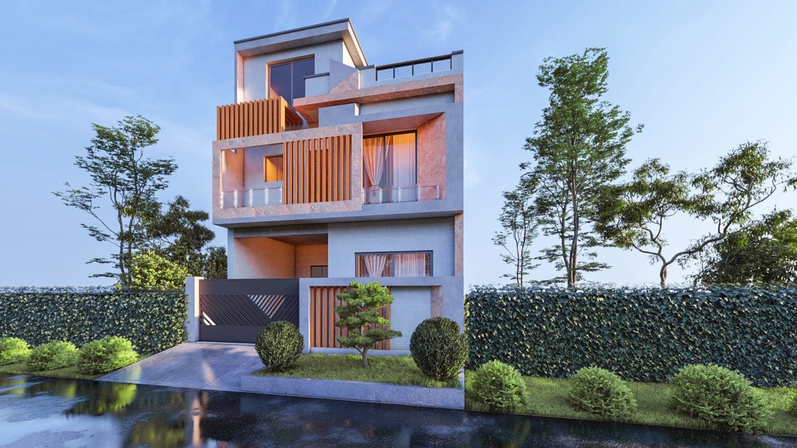 Compact Modern 5 Marla House